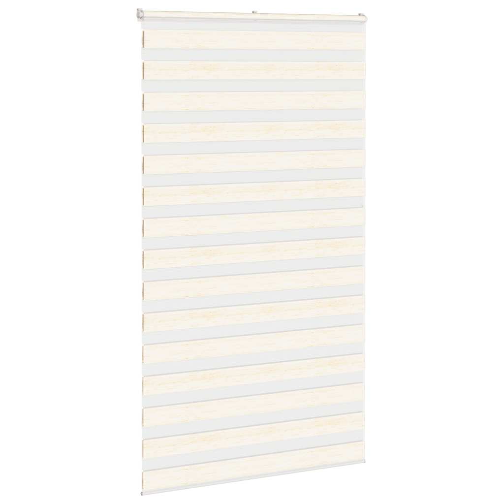 Estor cebra beige mármol tejido ancho 130,9 cm poliéster - 3