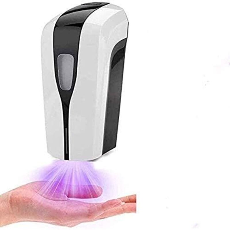 Dozator automat de săpun 1000 ml, dozator de dezinfectant fără atingere, dozator de săpun cu coloană montat pe perete, pentru restaurante
