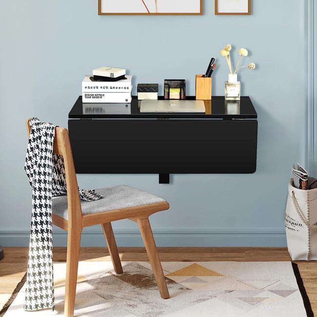 ESituro 100cm Scrivania Per Computer Con Ripiani, Scrivania Con - Foto 12