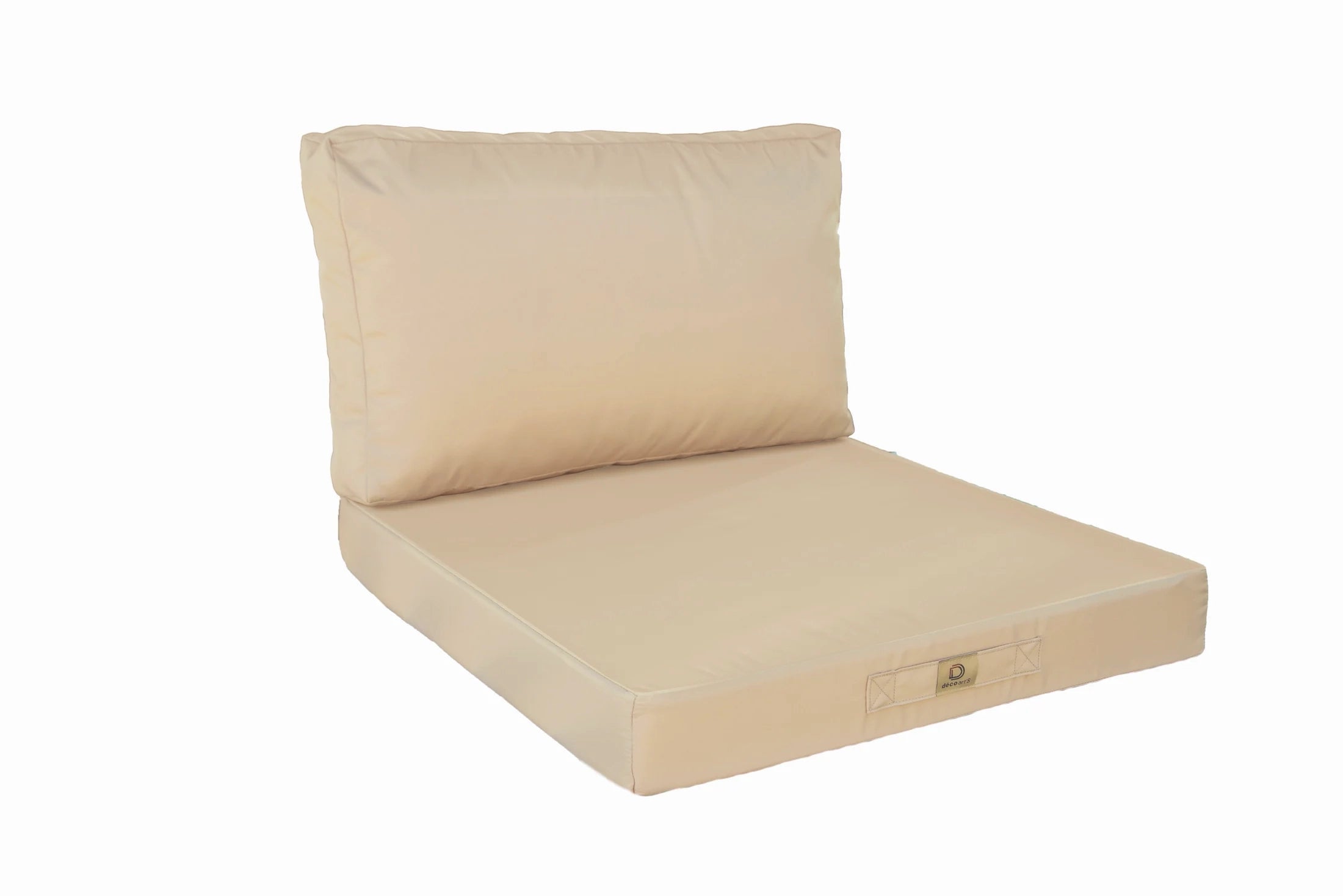 Coussins pour salon de jardin déhoussable 50x50cm Beige | Leroy Merlin