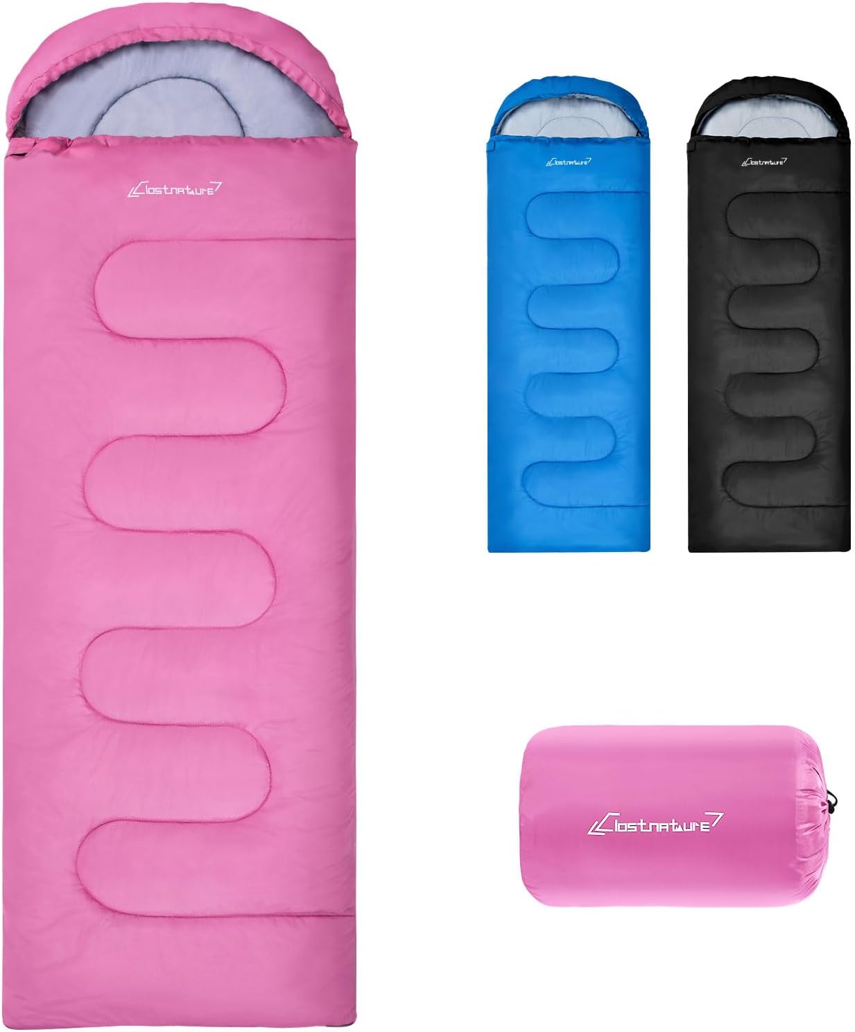Saco de Dormir Adulto Ligero y Compacto - Saco Dormir Ultraligero 3 ...