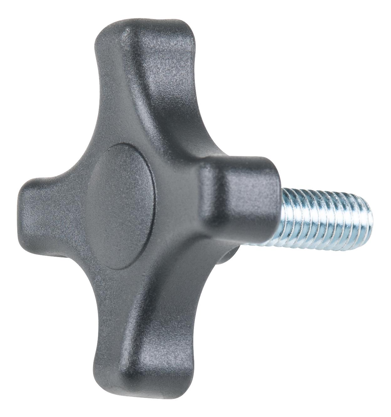 6 Goujons étoile M6x60mm Acier - Remplacement Poignée - Uxcell - Neuf