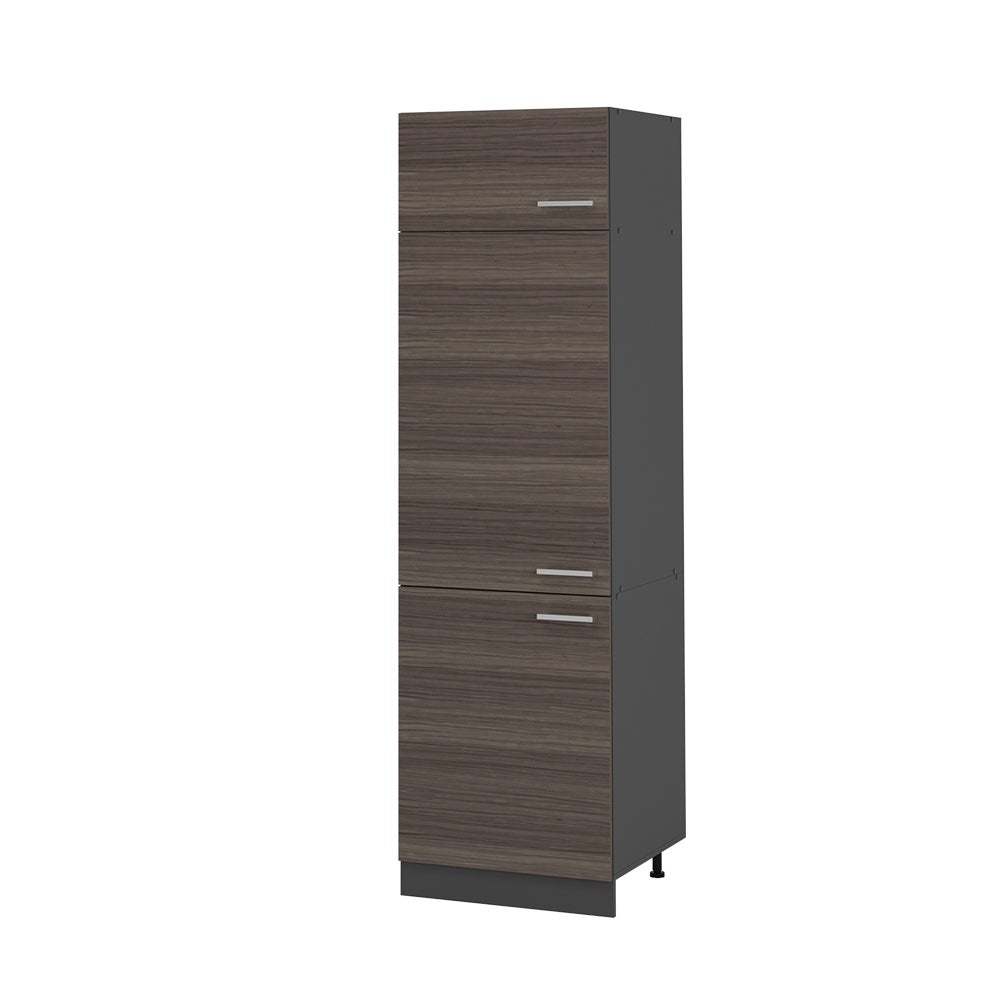Vicco Szafka na lodówkę R-Line, Szlachetna szarość, 60 cm