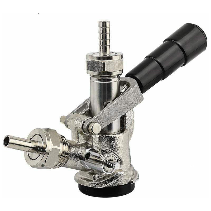 Złącze beczkowe typu S Ciśnieniowy dozownik piwa z zaworem bezpieczeństwa Domowy system warzenia piwa z 6 złączami