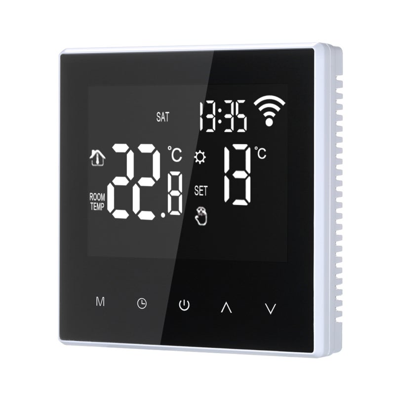 Thermostat pour chauffage au sol avec WiFi, contrôle par application — free download