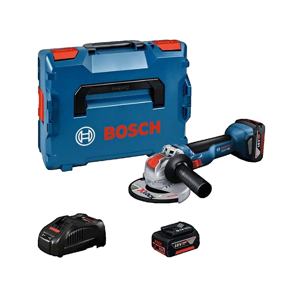 Meuleuse angulaire BOSCH PROFESSIONAL GWX 18V-10 + 2 batteries 5,0Ah + GAL 1880 + L-BOXX X-LOCK - 2