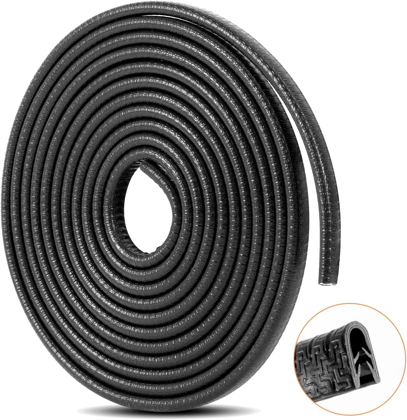 Gaine Thermique Silicone Noir Diamètre 25mm Longueur 1m