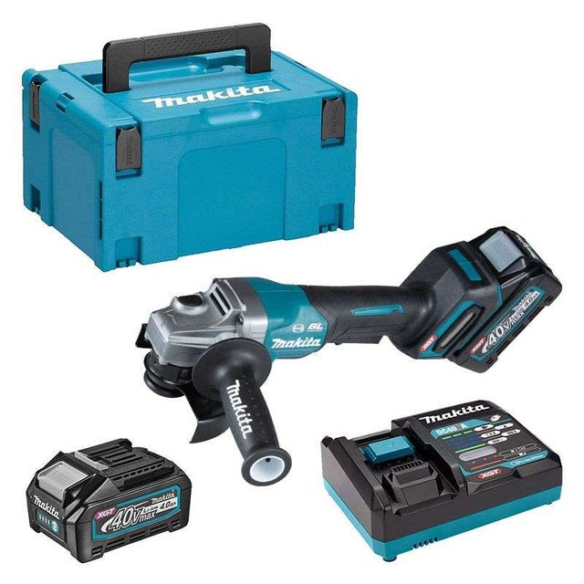 Meuleuse MAKITA GA013GM201 125mm 40V max Li-ion (2x4Ah)