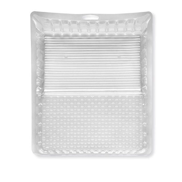 Pack 3 Fundas Bandeja De Plástico Para Pintura (Pack 3 uds fundas 26x32 Rodillos 18 cm)