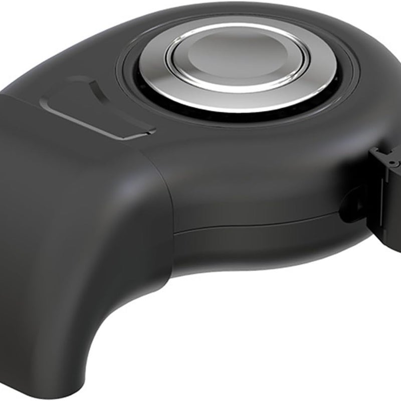 Ogrzewacz samochodowy 150 W 12 V, gniazdo zapalniczki, regulowany, przenośny, szybkie odmrażanie i odparowywanie, czarny.