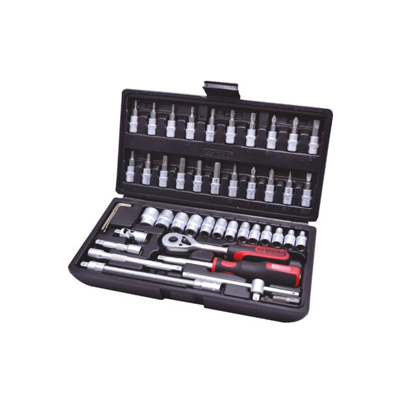 917.0648 Coffret de douilles F6 ¼'' CHROMEmat 47 pièces