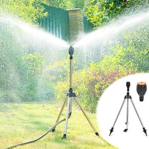 Irrigatore Da Giardino, Irrigatore Per Prato A 360 Gradi Irrigatore Rotante Sistema Di Irrigazione Automatico Per Giardino Spruzzatore Per Irrigazione Per Piante Fiori E Verdure 94636288