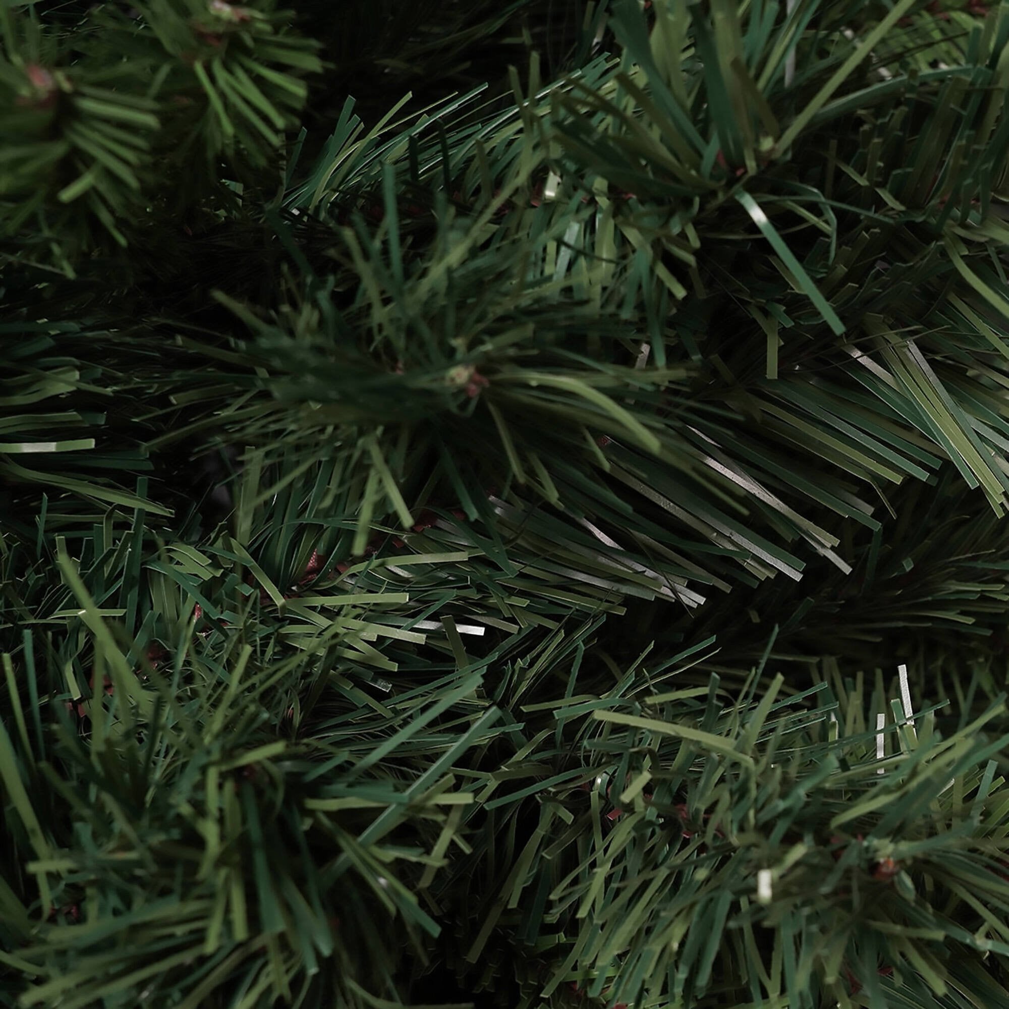 Albero di Natale 150 cm Innsbruck, Pino artificiale, Albero effetto reale, Alberello natalizio extra folto, 114x114 h150 cm, Verde - 4