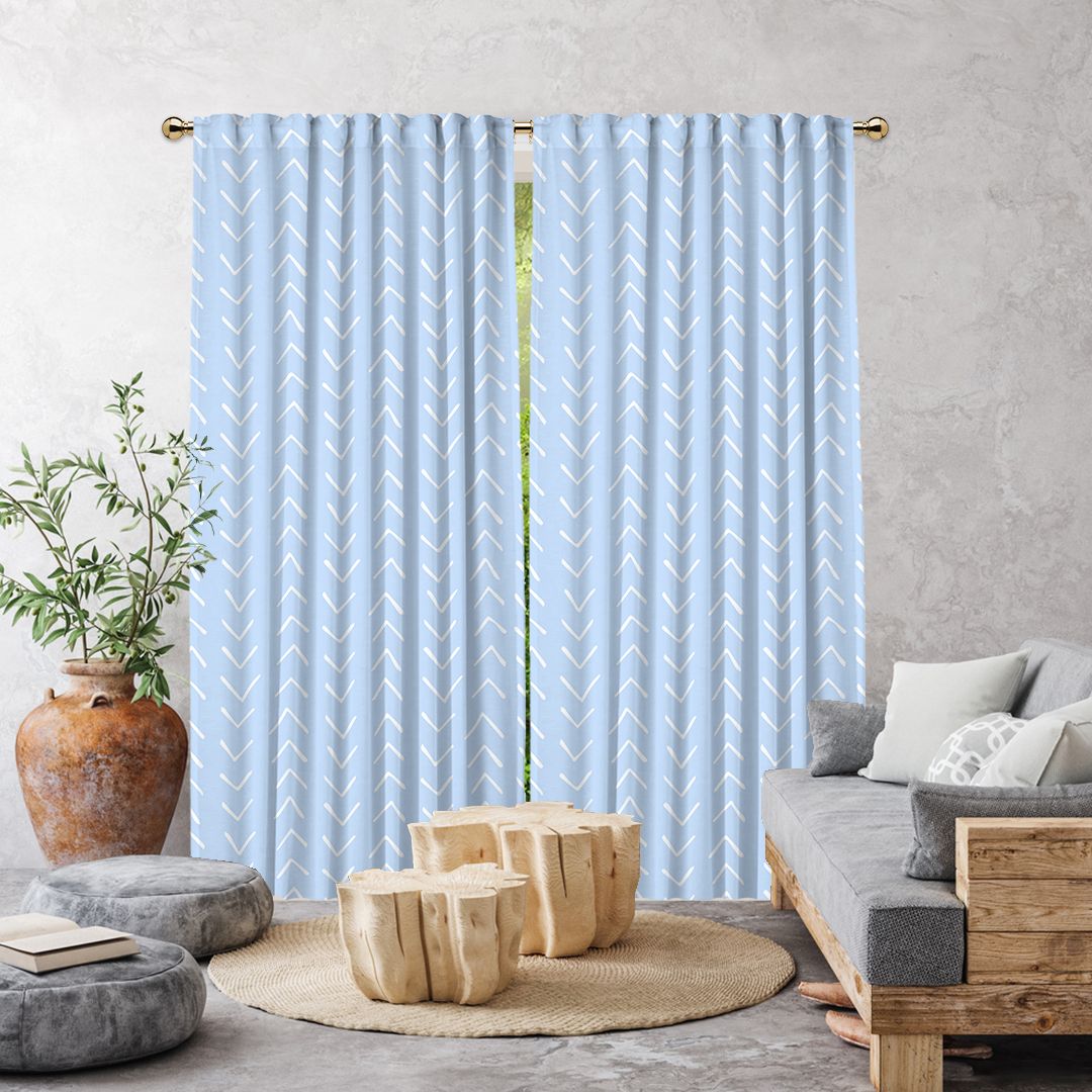 Douceur d'Intérieur, coppia di tende con passanti (2 x 60 x 90 cm) Galactee, bianco, tulle