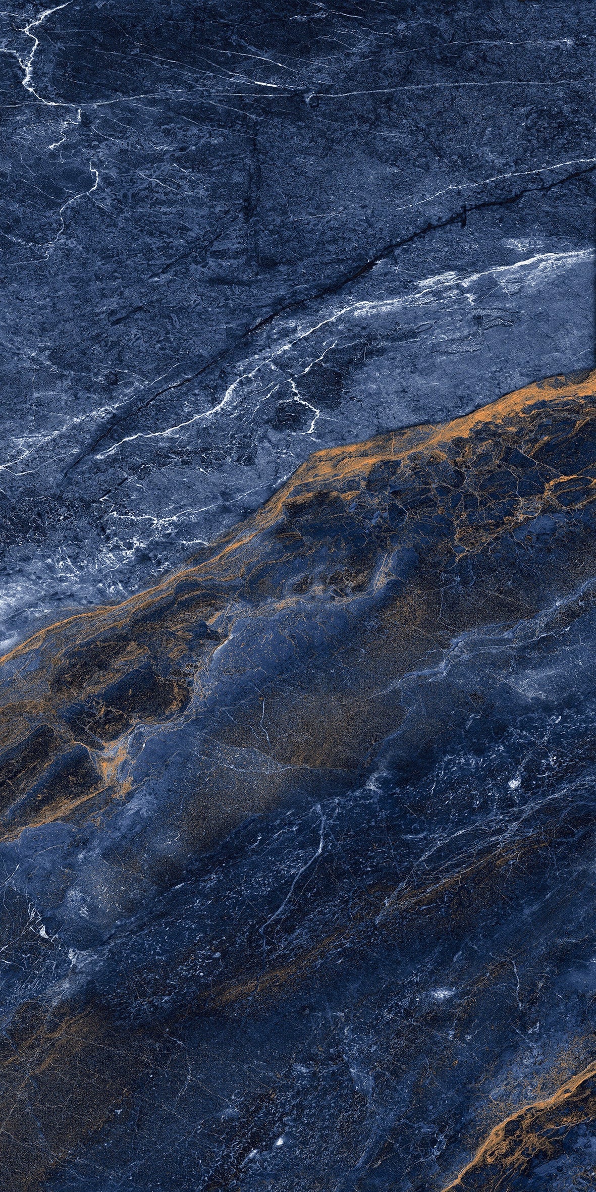 Carrelage sol / mur effet marbre bleu LYTHOS BLUE l.60 x L.120 cm Brilliant LIMCARO - 3