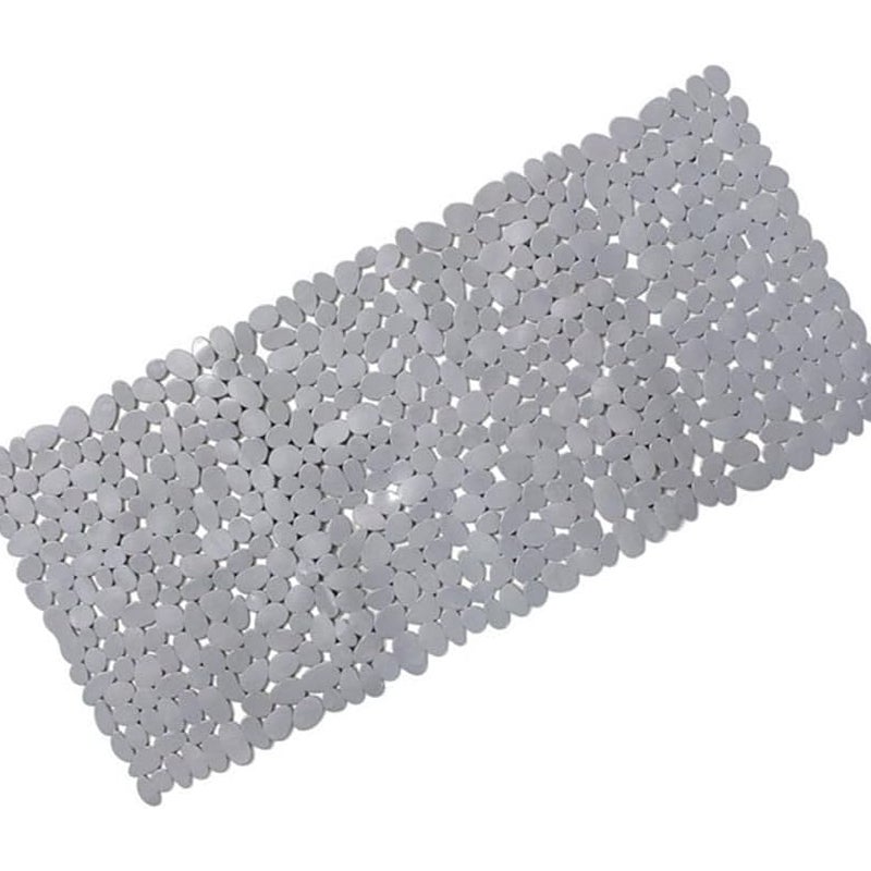 Mata antypoślizgowa do wanny Mata antypoślizgowa do wanny i prysznica (szara) Mata antypoślizgowa do wanny w kształcie kamyka