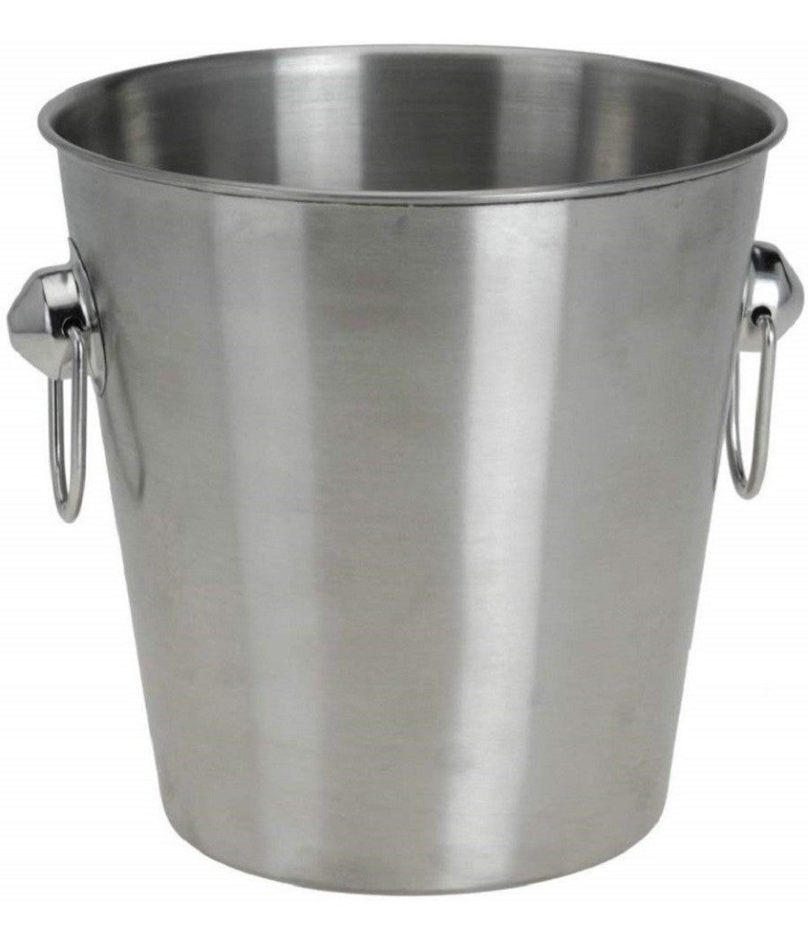 Borella Casalinghi Secchiello Portabottiglie In Acciaio Inox 21 Cm – Per Vino E Champagne - 4