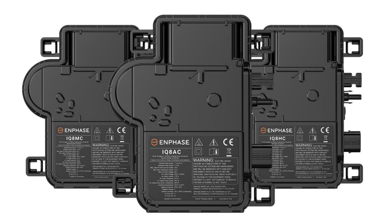 Micro-onduleur Enphase IQ8HC-72-M-INT, convertit l'énergie solaire en électricité pour votre maison ou votre entreprise. - 2