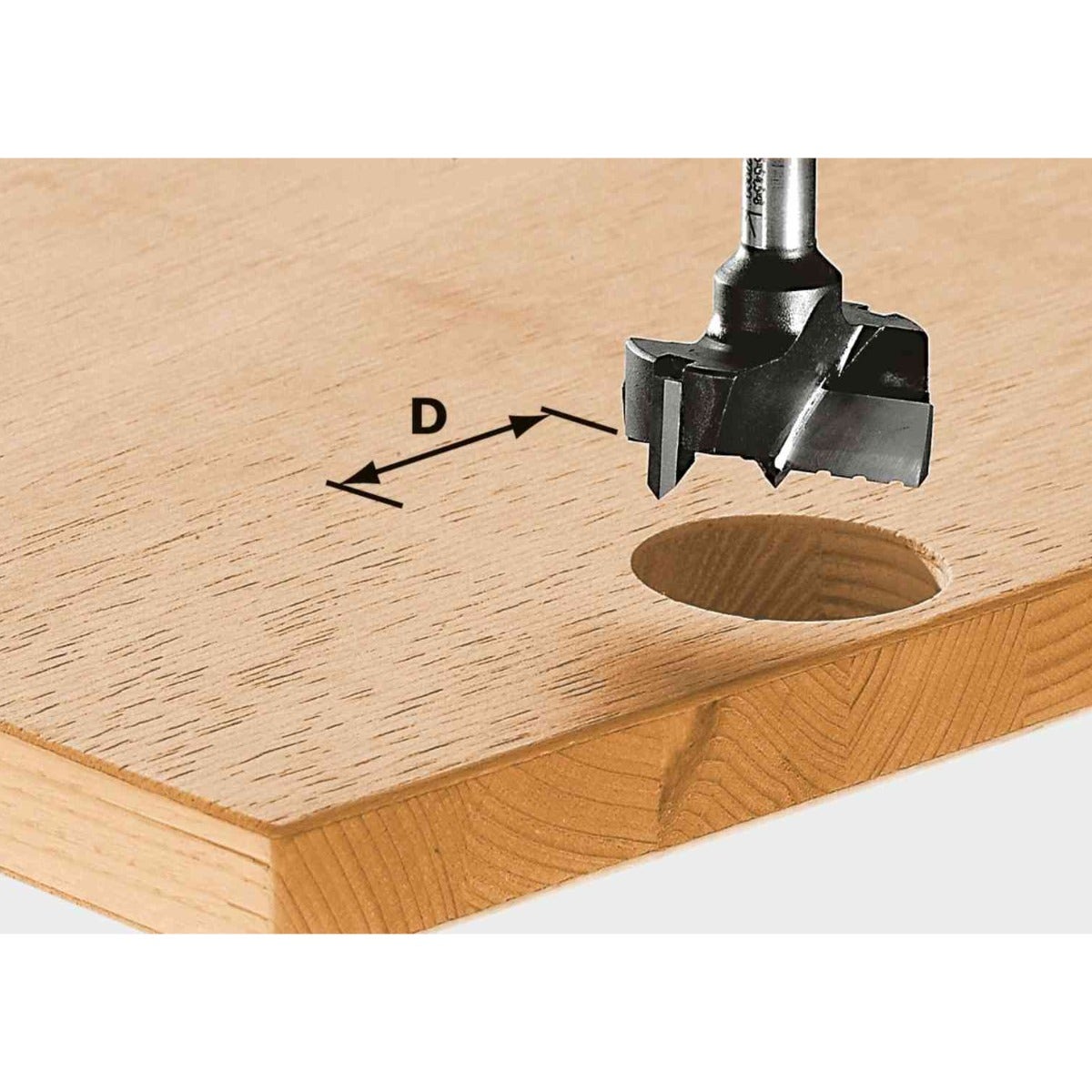 Wiertło do okuć Festool HW trzpień 8 mm HW S8 D35 - 491077