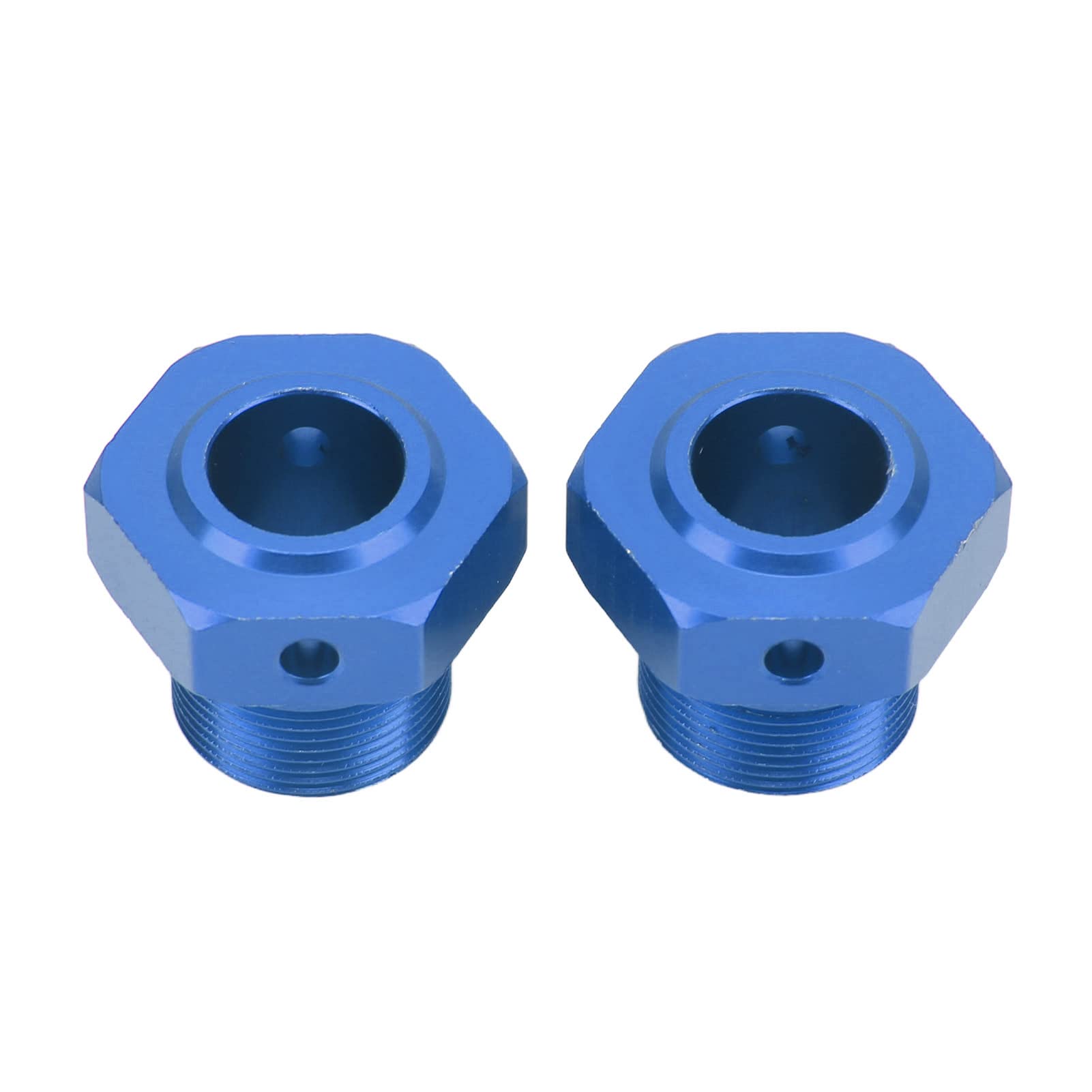 Lot De 4 Moyeux Hexagonaux Integy Rouge 17mm Pour Traxxas Sledge & E-Revo 2.0 - Neuf