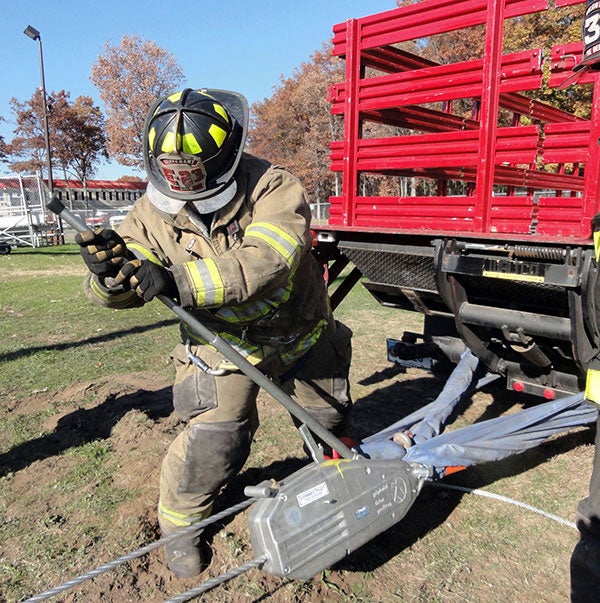 Tirfor - Treuil à câble passant Cap. 1600kg + câble 20m - T-516D - 4