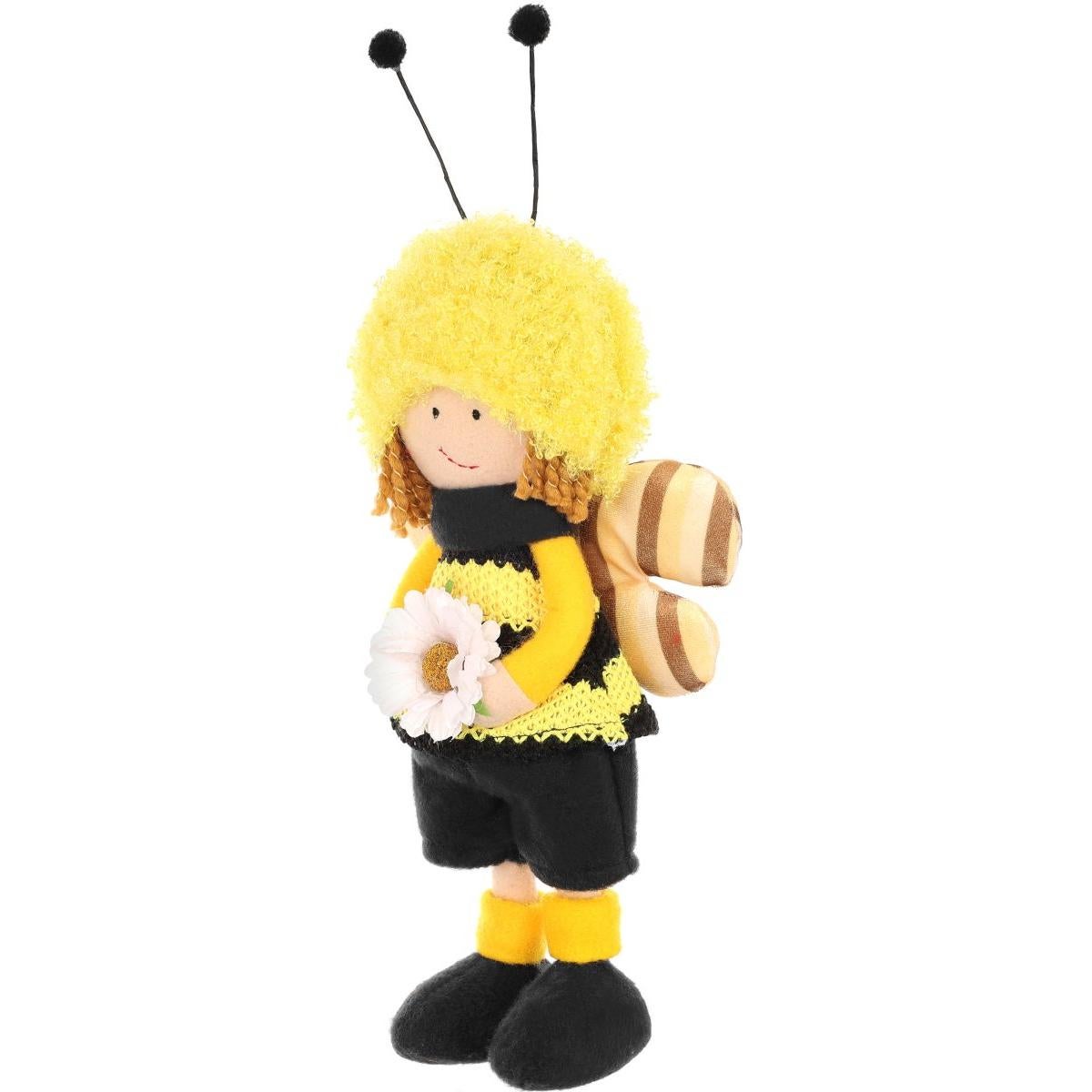 Dekoracja wiosenna Truteń 30 cm czarno żółty