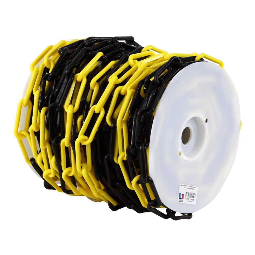 Cordamarket Corde Driza 10mm Unisexe Adulte Jaune/Vert - 10mm X 15m, Haute Ténacité Polyester