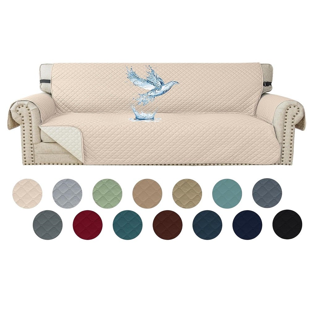 Housse Canap 2 Places Housse De Canap Avec Accoudoirs Universelle 