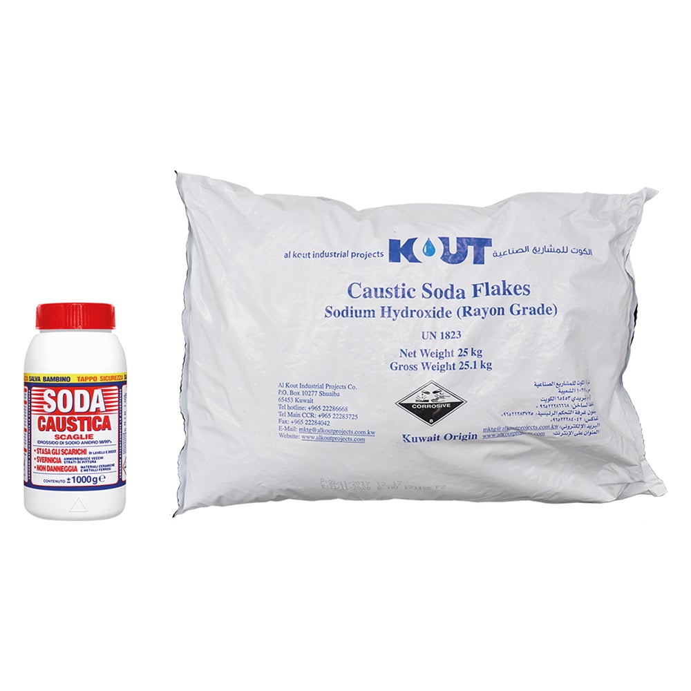 Flocons de soude caustique Kg 1,0 Martre - 2