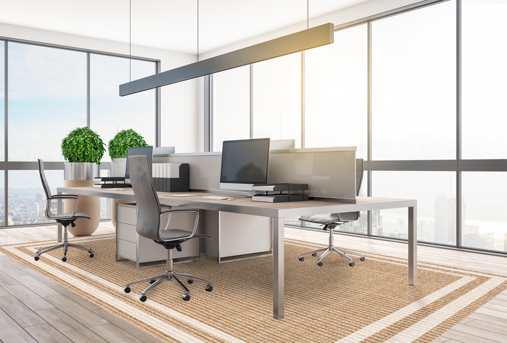 Tappeto antiscivolo in vinile Agnan 133x200 cm - PVC stampato, lavabile, ignifugo, per salotto e cucina - 7