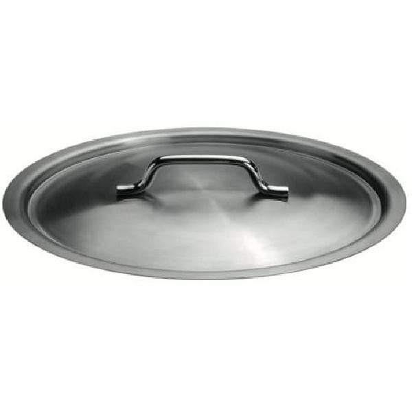 Demeyere 41518 – Coperchio Per Pentola In Acciaio Inox Argento – Costruzione 7 Strati, Maniglie Saldate, Facile Da Pulire – Prodotto In Belgio