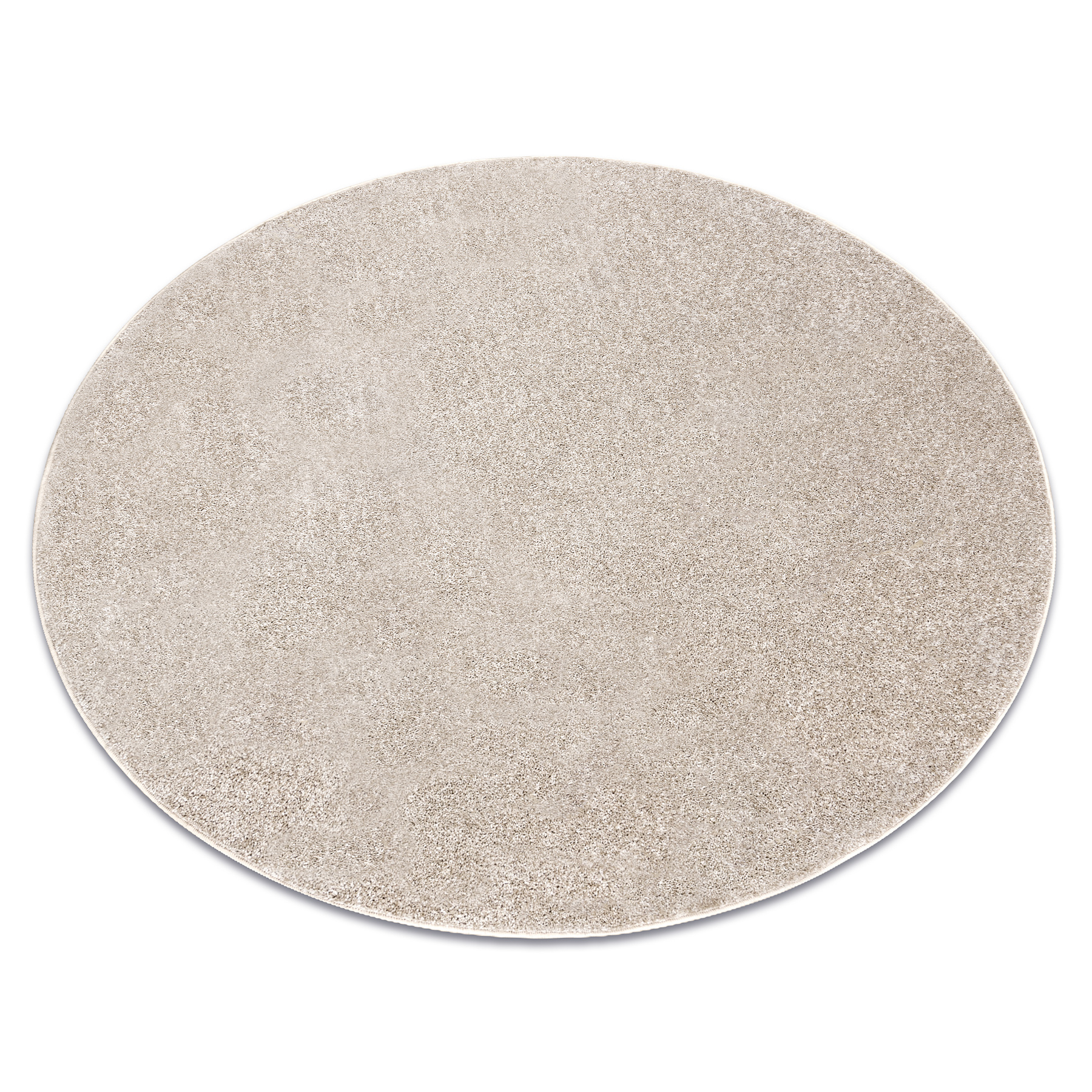 Alfombra santa fe círculo beige 33 llanura color sólido circulo 100 cm