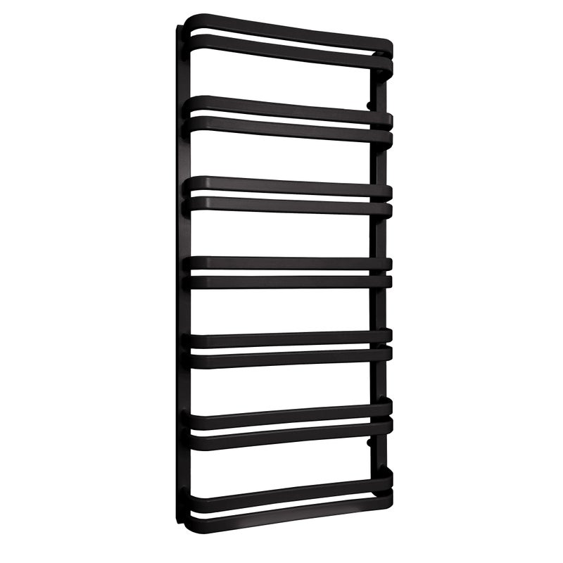 Grzejnik Perseid 115x53 cm Czarny 515W Roz 50cm 10 Bar LUXRAD