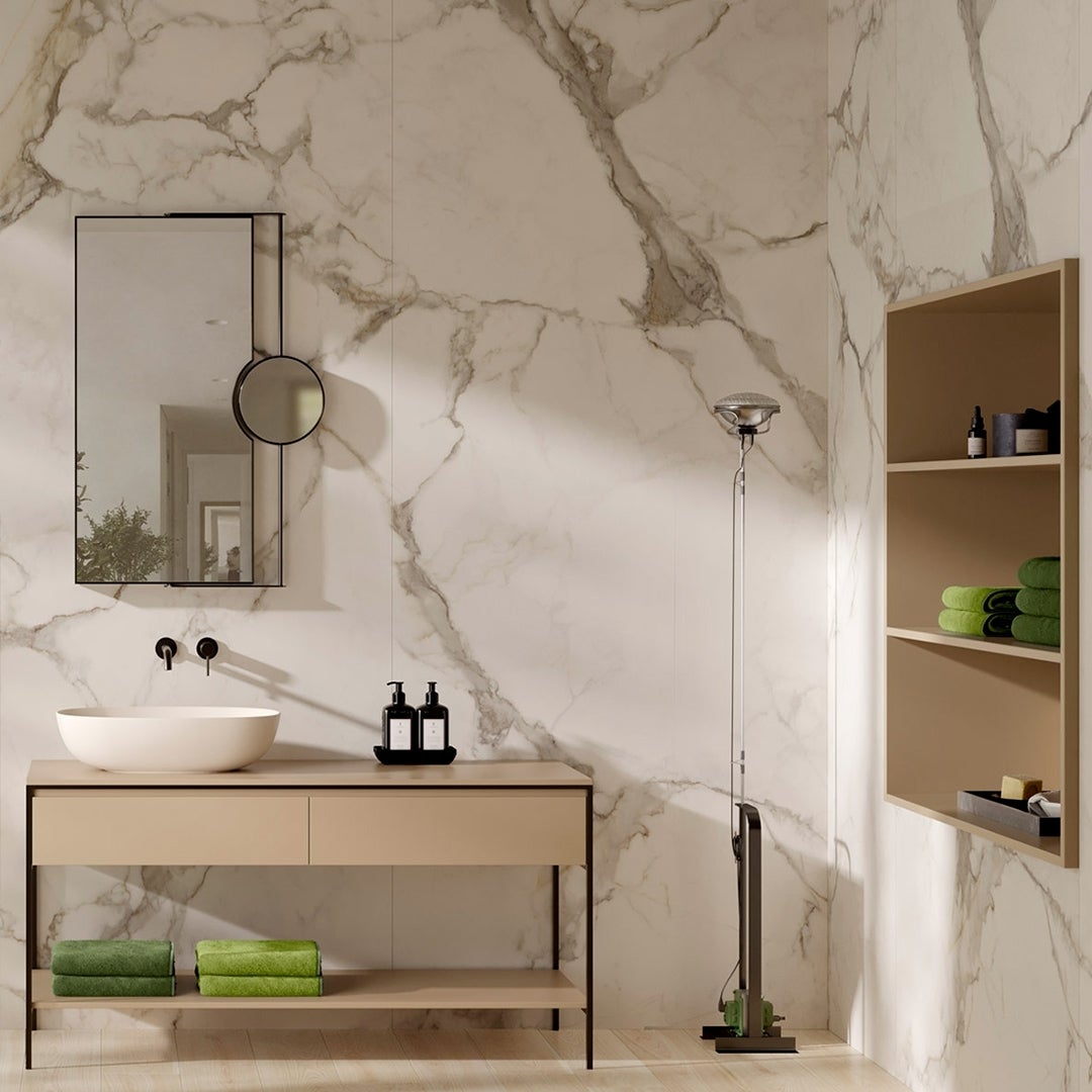 Imperiale Bianco - Marmo Opaco 6 mm - Piastrelle 60x120x0,6 cm 6 mm - SRL 4005 60x120 MATT R9 6 mm - 2