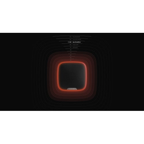 Sirène pour extérieur noire - Ajax Systems - 3