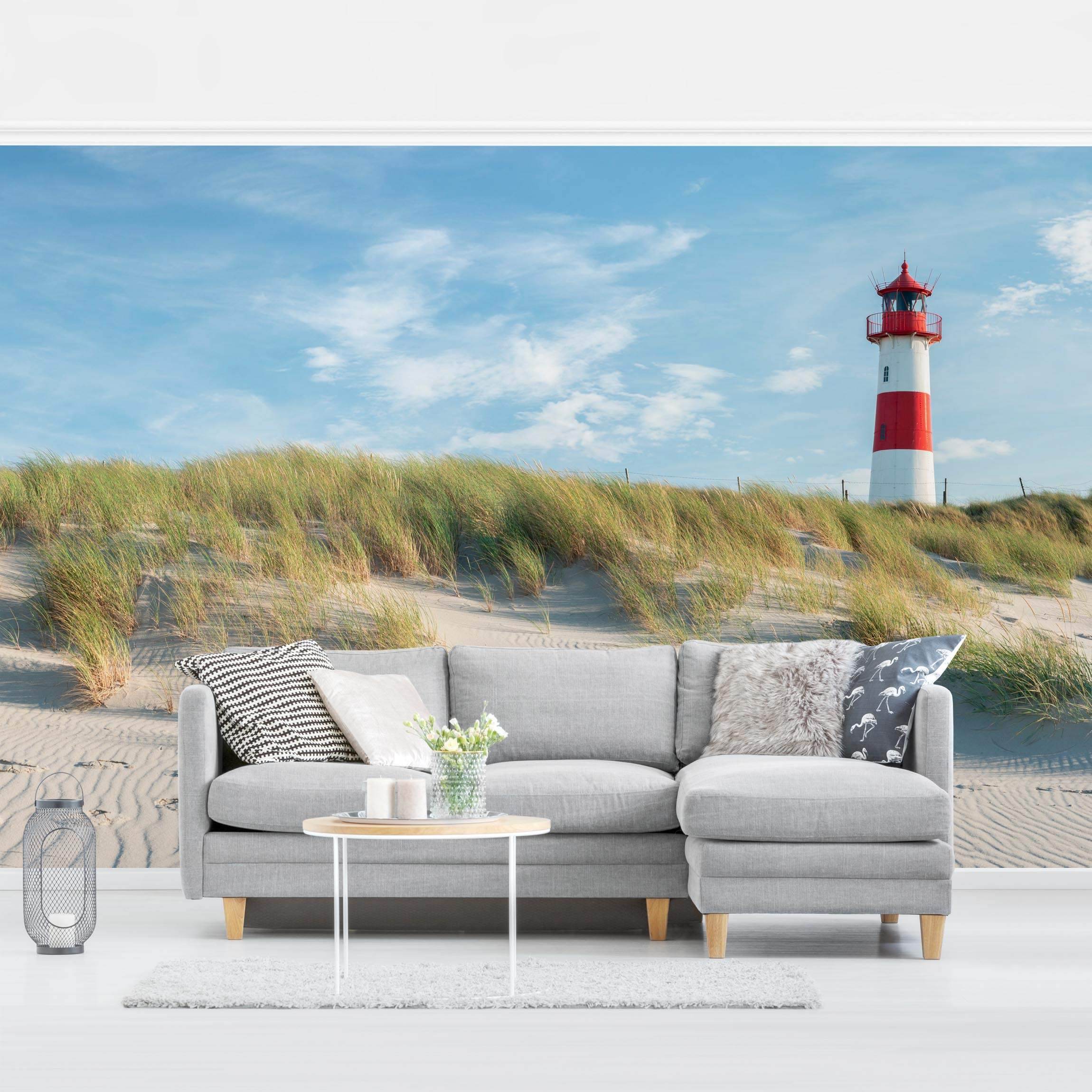 Papel pintado fotomural mar naturaleza playa 328 - salón dormitorio cocina pasillo - tnt 288 x 190 cm smart