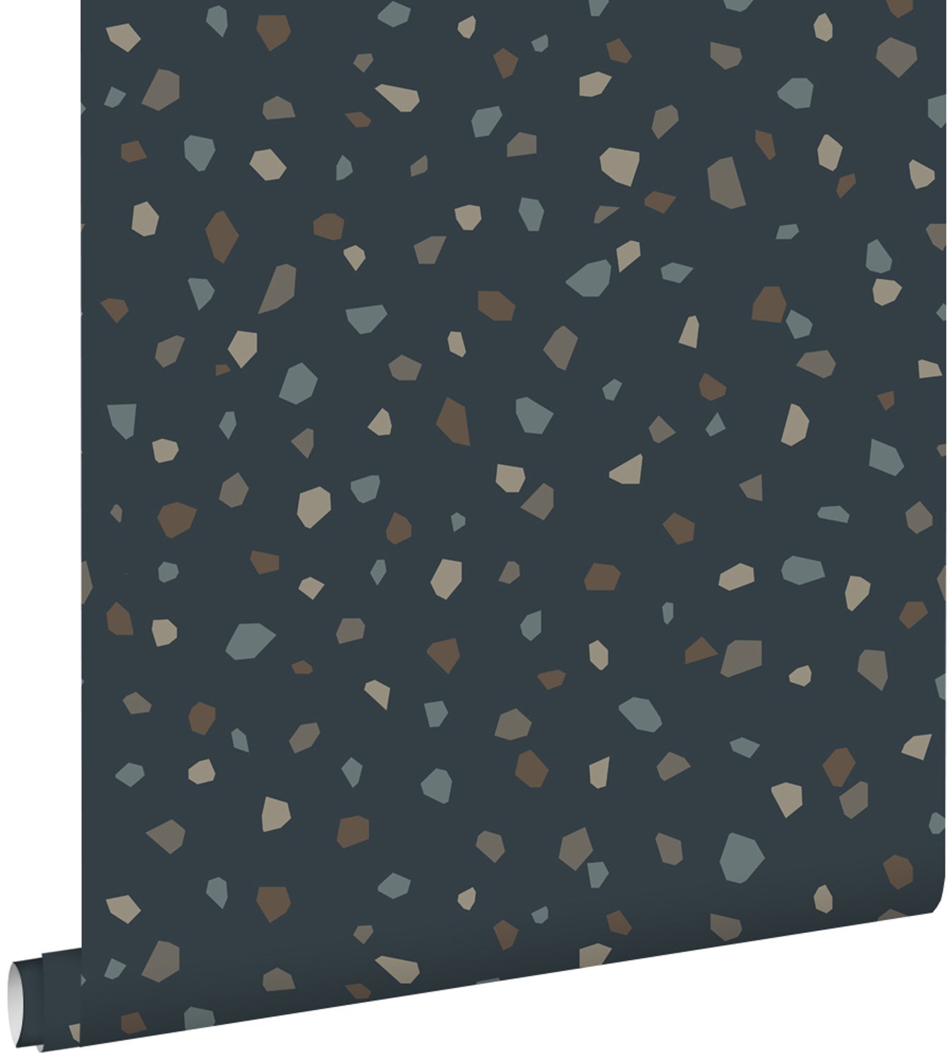 Tapeta lastryko ciemnoniebieskim - 50 x 900 cm - ESTAHOME