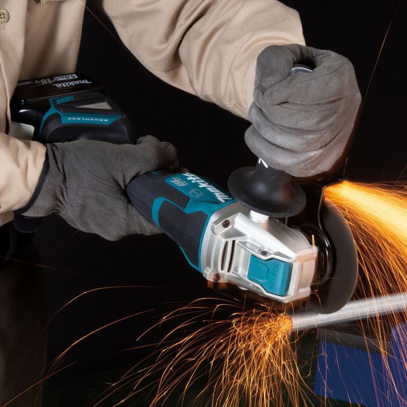 Meuleuse d'angle 18V LXT Ø125mm (machine seule) - MAKITA DGA520ZX1 - 6