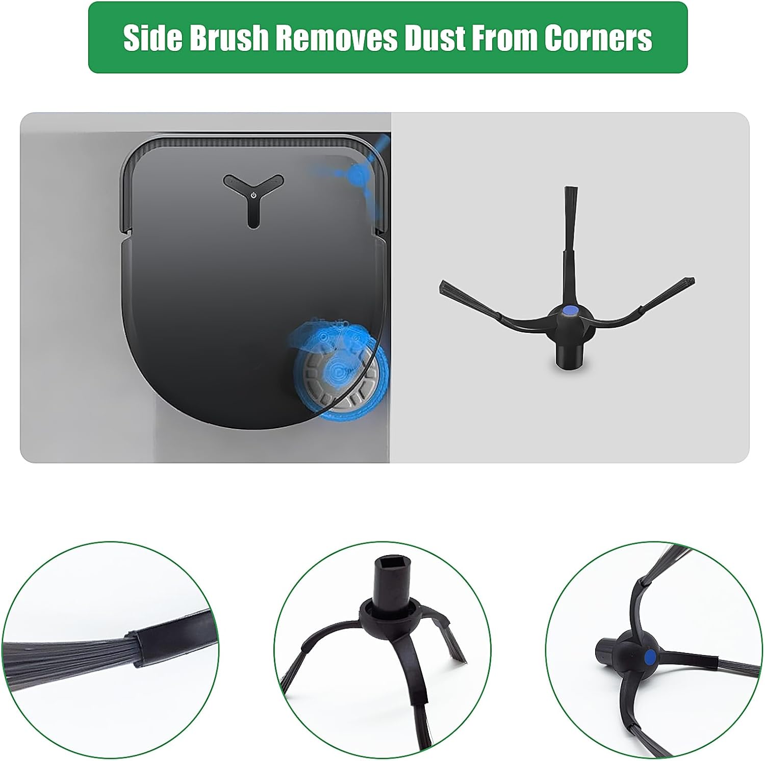 Kit d'accessoires pour Ecovacs Deebot X5 Omni, X5 Pro - 4