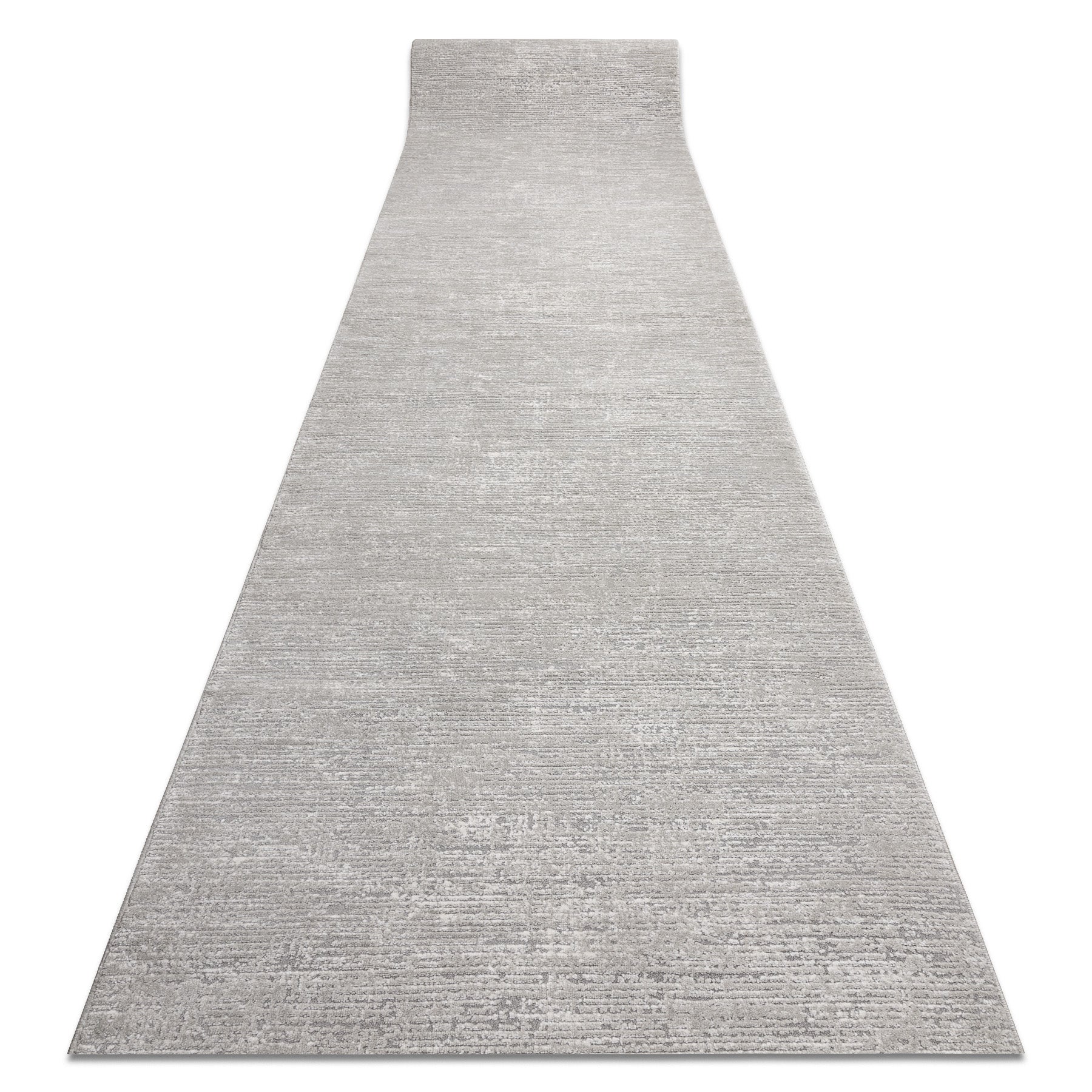 Chodnik nowoczesny TULS 51248 strukturalny Melanż szary 120 cm 120x570 cm