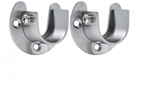 ECESLENT Lot De 4 Embouts En Métal Pour Tringle à Rideaux 18-22 Mm - Capuchons Décoratifs Modernes