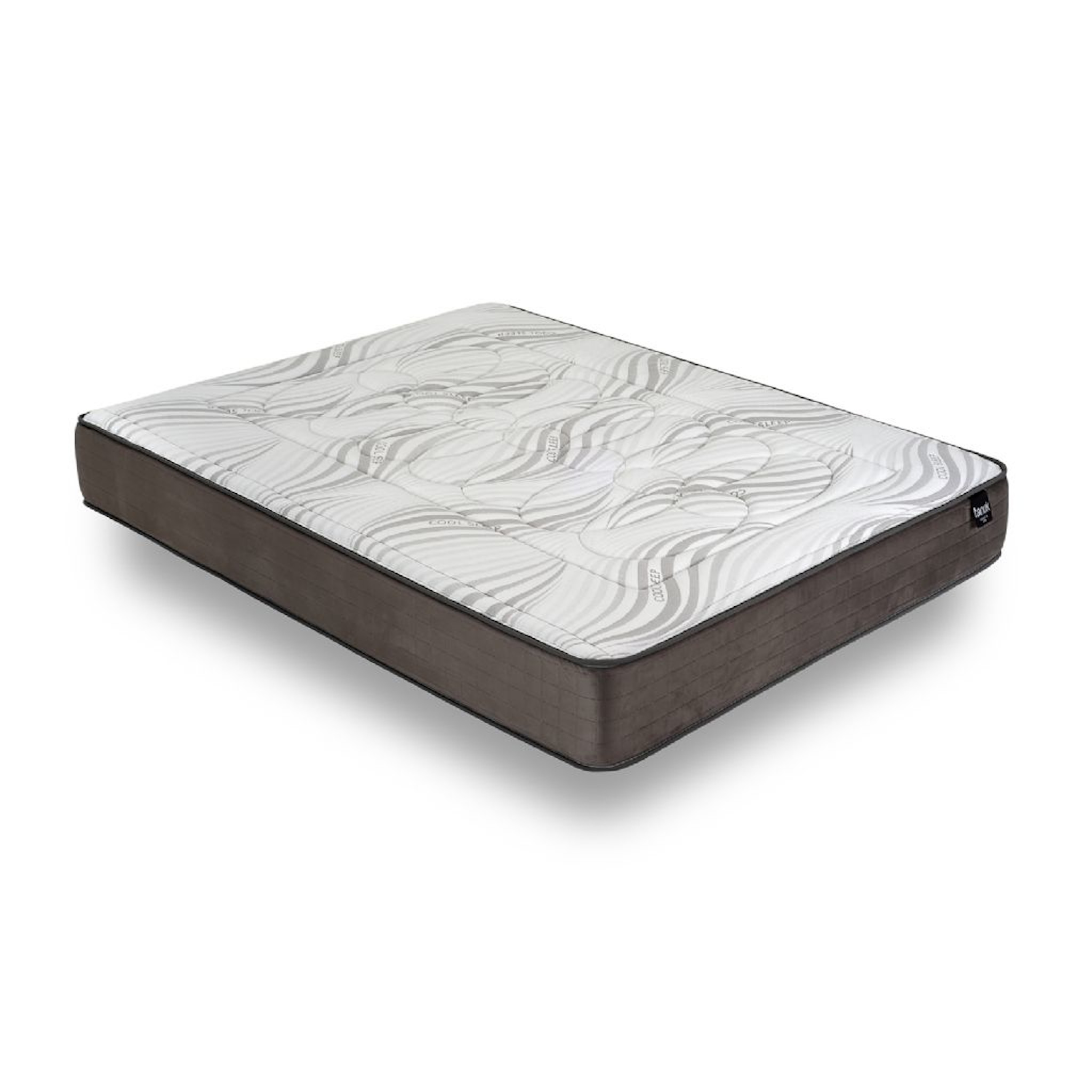 Colchon viscoelastico cool sleep muelles ensacados memory confort nucleo hr 180x200 cm firmeza medioalta tanuk
