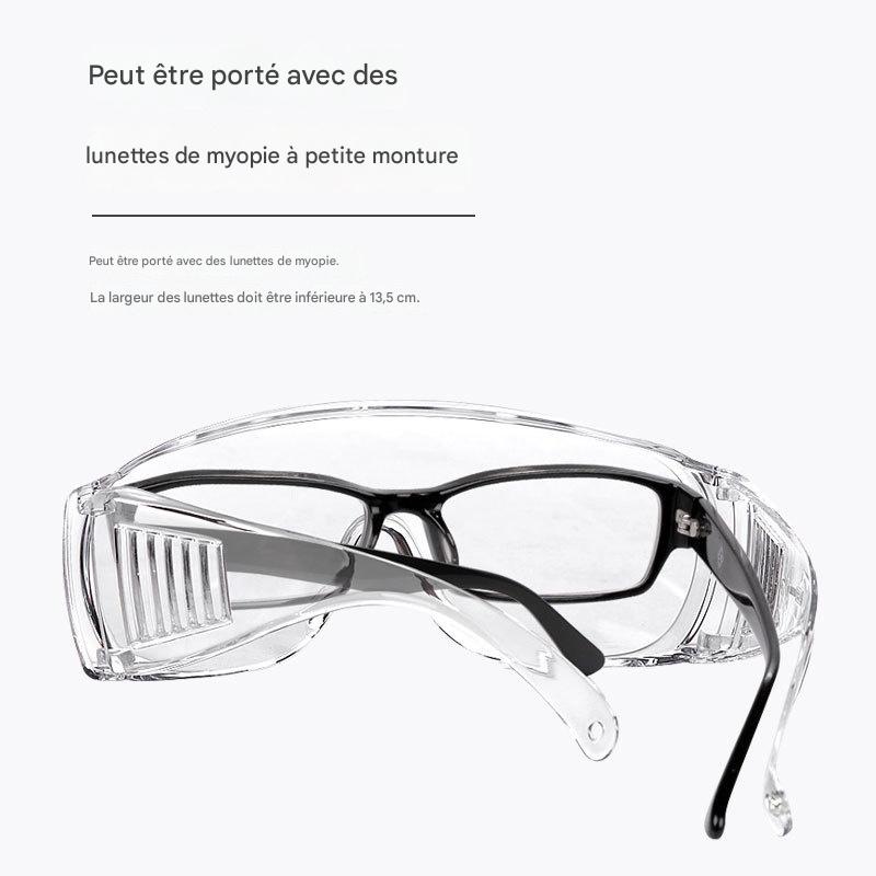 Lunettes de cyclisme en plein air anti-vent et anti-sable, lunettes anti-impact et anti-éclaboussures multifonctions anti-buée - 2