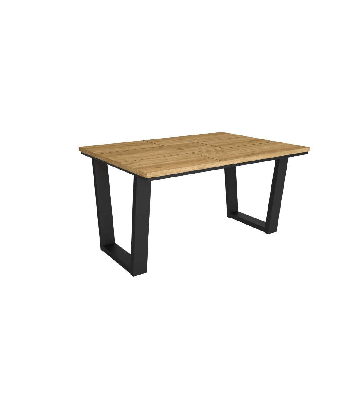 Mbtic Mesa De Comedor Coín-01 Robusta Y Funcional Para Comedor Negro , Leroy Merlin