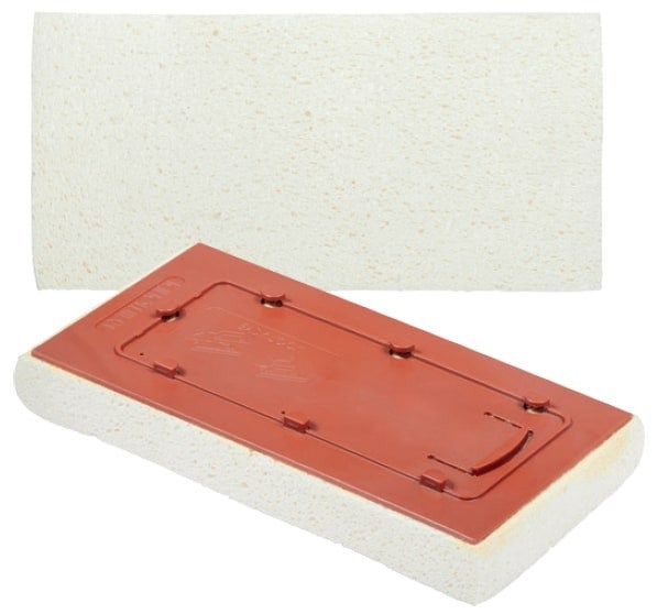Taloche éponge 17x34x4 cm Quick-Lock RAIMONDI - Cellulosa pour Epoxy - Sans poignée - 17 x 34 x 4 cm