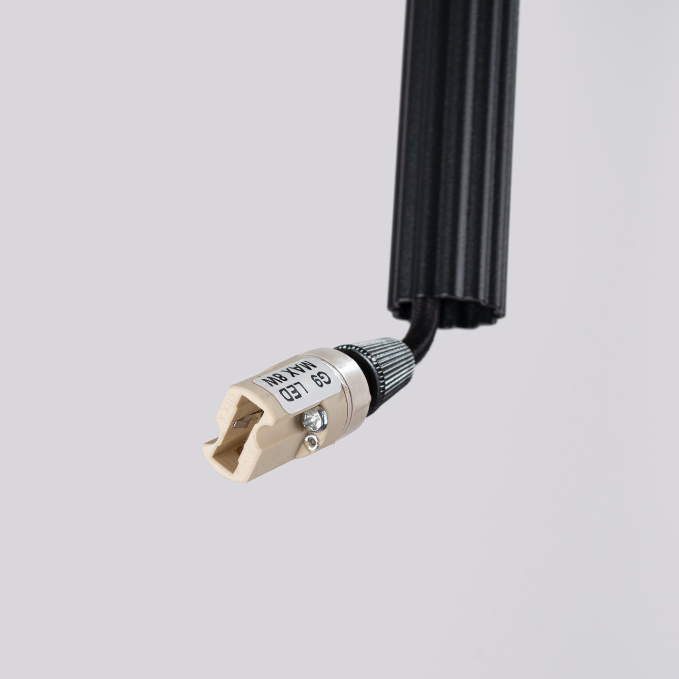 Lampa sufitowa ryflowana ARCHE czarna 2xG9x8W metal wym:118x15x15cm IP20 Sollux Lighting - 9