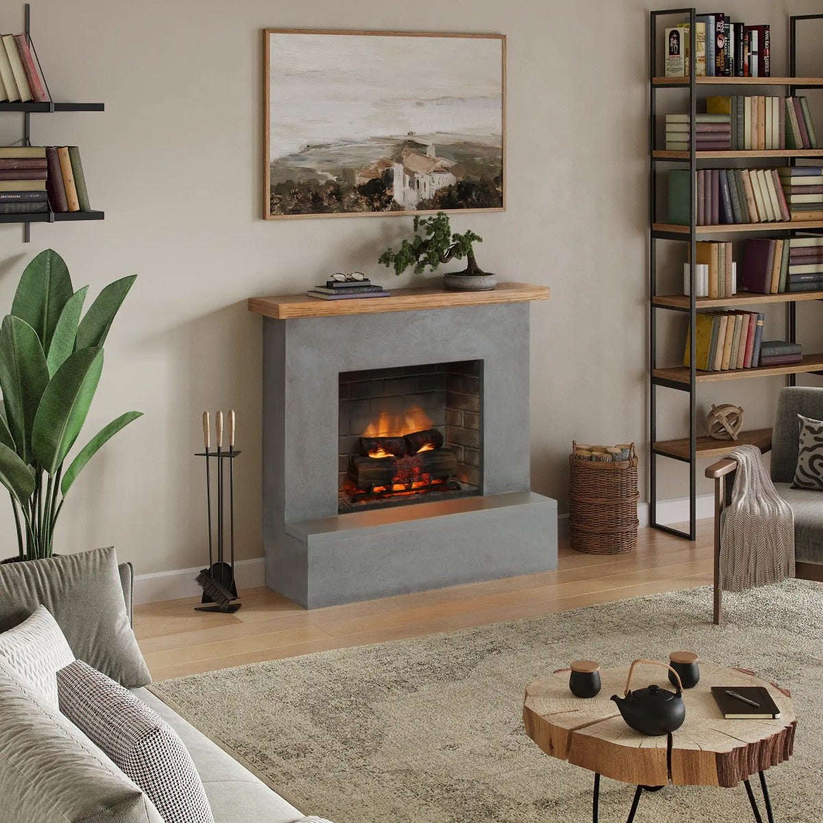 Rolf Grey semineu electric PowerFlame 2 | Leroy Merlin