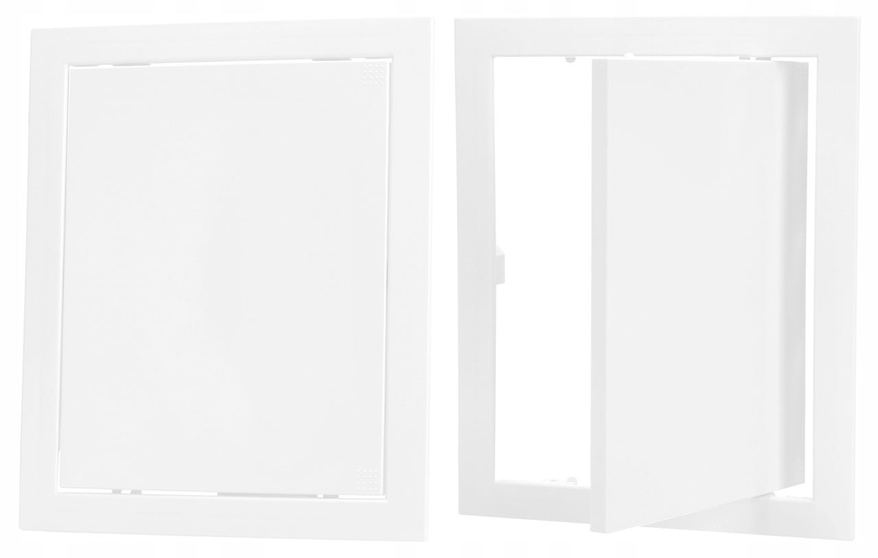 Registro de inspección 20x30 cm - Plástico blanco - Registro para inspección de placas de yeso - Techo - Ático - KOTARBAU - 7