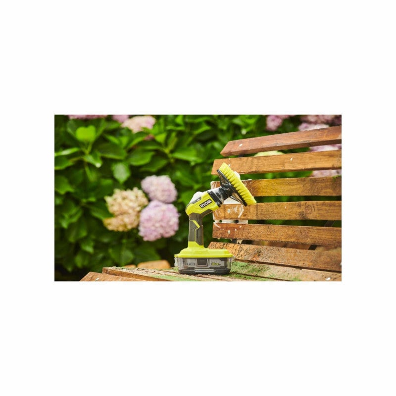 Pack RYOBI Brosse motorisée 18V One+ R18CPS-0 - 1 Batterie 2.0Ah - 1 chargeur rapide 2.0Ah RC18120-120 - 5