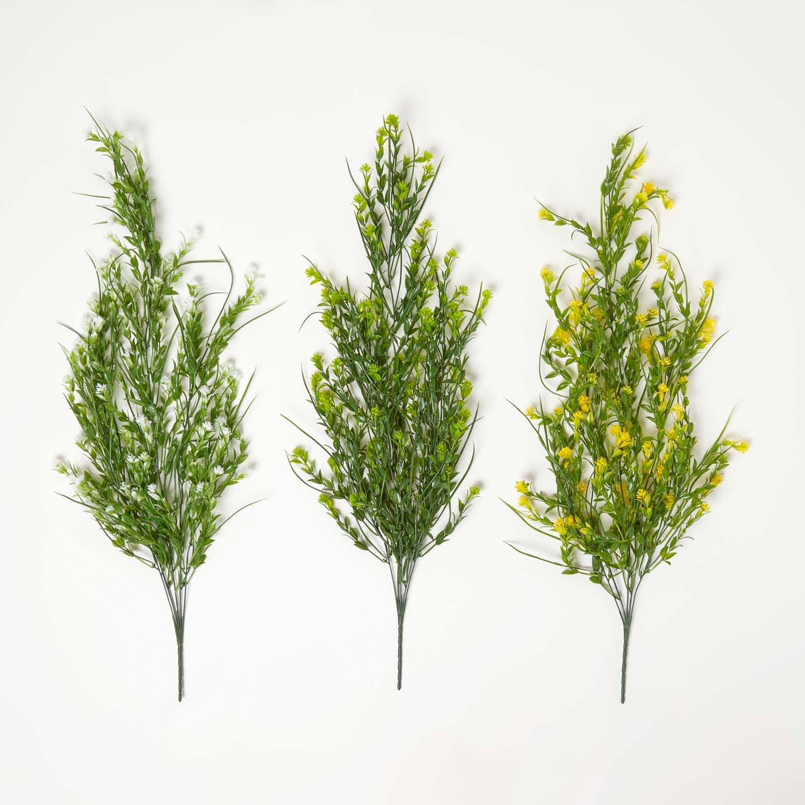 Homescapes Plantes artificielles à suspendre, Lot de 3 - 3